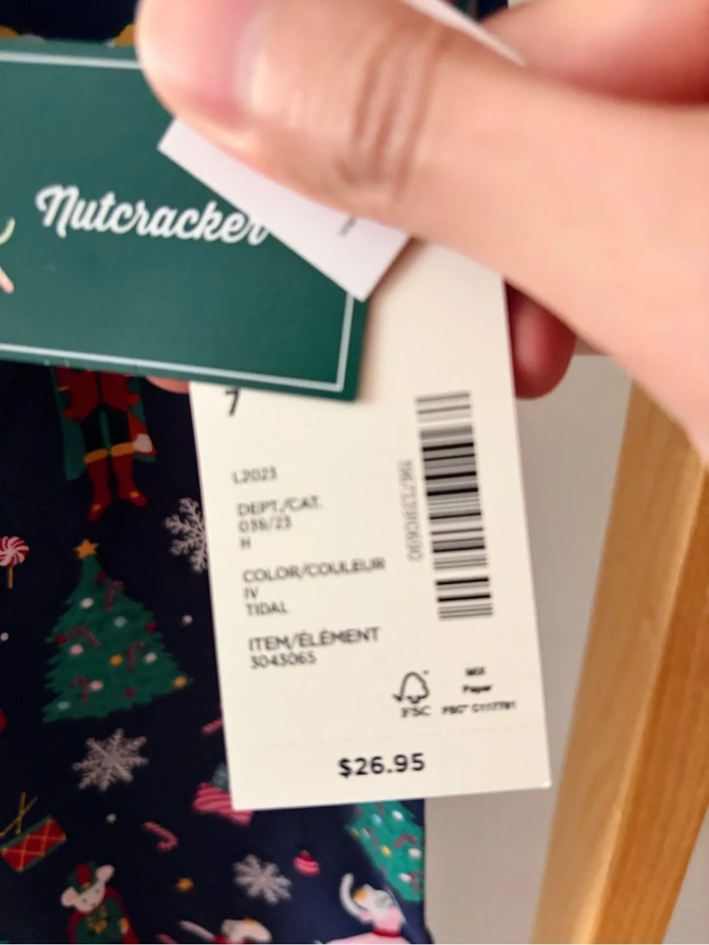 NWT Children’s Gymboree Holiday Nutcracker & Ballerina Holiday Pajama Pants